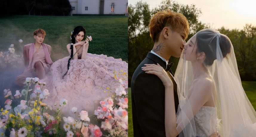 黃子韜與徐藝洋婚紗照公開！11年愛情修成正果　三亞浪漫婚禮倒數登場